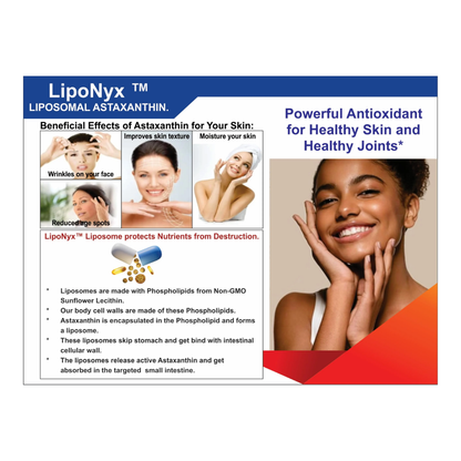 Nikoni Liposomal Astaxanthin 24mg with 500mg Krill Oil for Men & Women