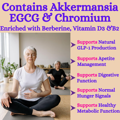 Nikoni Akkermansia Muciniphila GLP-1 Probiotic Softgels for Women & Men