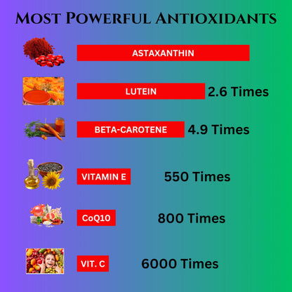 Nikoni Liposomal Astaxanthin 24mg with 500mg Krill Oil for Men & Women